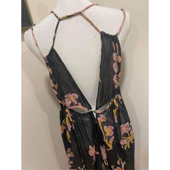 Anthropologie Cutout Maxi Dress Size L - Picture 10 of 12